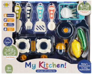 Zestaw kuchenny z kuchenką. Mega creative