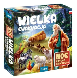 Wielka ewakuacja. Noe ratuje zwierzęta. Gra planszowa