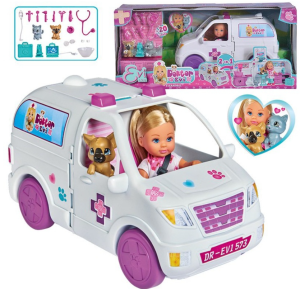 Simba Lalka Doktor Evi Ambulans 2w1