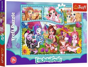 Puzzle 200 Niezwykły świat Enchantimals, TREFL