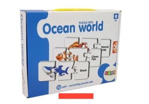 Puzzle edukacyjne ocean 10el