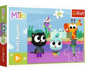 Puzzle 30 Kotek Milo Trefl