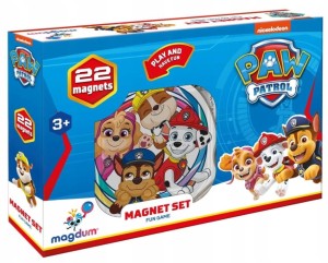 Psi Patrol. Zabawna gra - zestaw magnesów