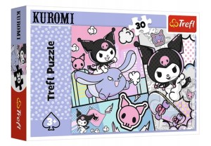Puzzle 30 Hello Kitty: Zabawy z Kuromi