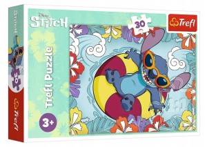 Puzzle Trefl 30 Lilo i Sitch na wakacjach