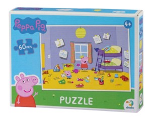 Puzzle 60 Świnka Peppa - Zabawy w pokoju 200332