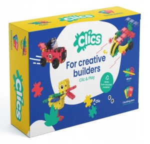 CLICS PL klocki CLICS Belgia RC001 pudełko 5w1 69el. na start