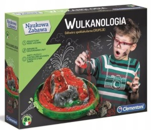 Naukowa Zabawa Dla Dzieci Zestaw Naukowy Wulkanologia Clementoni 50893