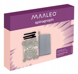 Spirograf Zestaw do Rysowania Szablony Długopisy Zabawka Prezent dla Dzieci