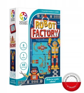 Smart Games. Robot Factory (wersja angielska) IUVI Games PL