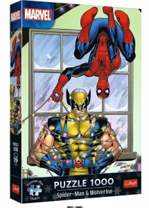 Puzzle Premium Plus Spider-Man&Wolverine: Święta 1000 el.