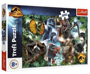 Puzzle 300 Ulubione dinozaury TREFL