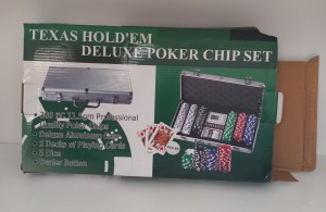 Zestaw do pokera, Relaxdays