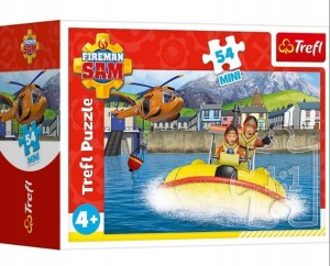 Puzzle  Trefl 54 el mini - Strażak Sam w gotowości 4