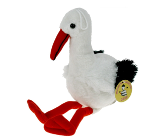 Maskotka Bocian na ślub - 45cm