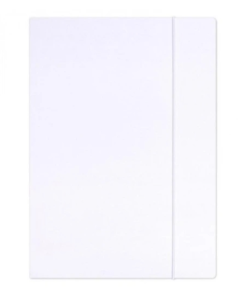 Teczka z gumką A4 biała
