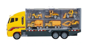 Zestaw ciężarówka TIR z 6 autami 22481