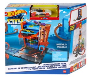 Hot Wheels City mały zestaw z autkiem HDR28
