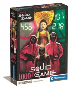 Puzzle 1000 Compact Netflix Squid Game Clementoni