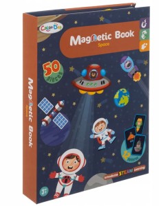 Książeczka Magnetyczna Klocki Magnetyczne 57 el Kosmos