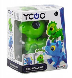 Robot Dino Heads Up zielony Silverlit