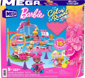Barbie Mega Klocki Trening i pielęgnacja zwierząt