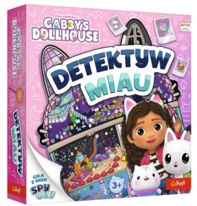 Gra planszowa Detektyw Miau Koci Domek Gabi Trefl