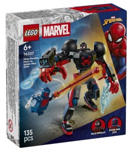 LEGO 76337 Marvel Super Heroes - Miles Morales kontra Spider-Man 2099 mech