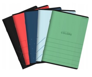 Zeszyt A5 80k kratka TOP2000 COLORS mix