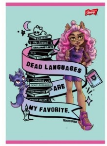 Zeszyt A5 32k linia dwukolorowa Monster High
