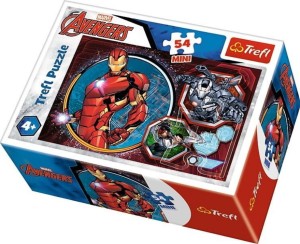 Puzzle Trefl 54 el mini - Bohaterowie The Avengers 3