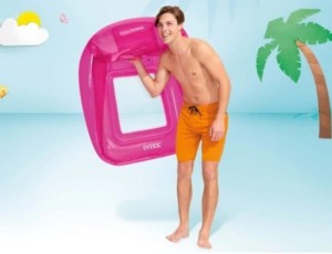 Krzesło dmuchane Lounges INTEX 56802 Różowy
